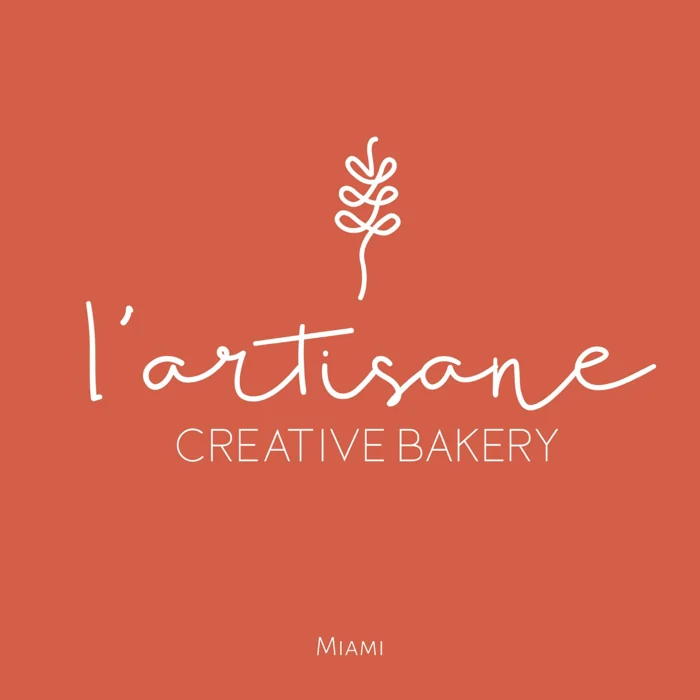 The archived 2021 L’Artisane logo in white on its original terracotta background